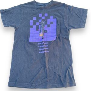 Minecraft Black Women's Graphic T-Shirt Sz. XS